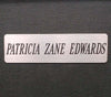 Tack Trunk Plate Custom Engraved 4" x 1 1/8" Solid Brass or Nickel Silver starting at