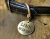 Engraved Bridle, Blanket, Dog Collar Name Tags - Large 1 1/4" Thick starting at