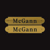 TACK TRUNK PLATE XXlarge (6 1/2" X 1 3/8"), .050 inch Thick Notched Brass or Nickel Silver Name Plate Custom Engraved Starting at