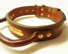 1 1/2" DOG COLLAR 2 Ply Extra Heavy Duty with or without Rolled Leather Handle starting at