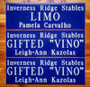 Horse Stall, Barn and Stable Signs Custom Engraved