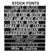 horse stall sign fonts